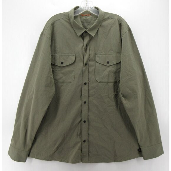 Roark Shirt XL Performance Hiking Travel Stretch Lightweight Button Up - Picture 1 of 11